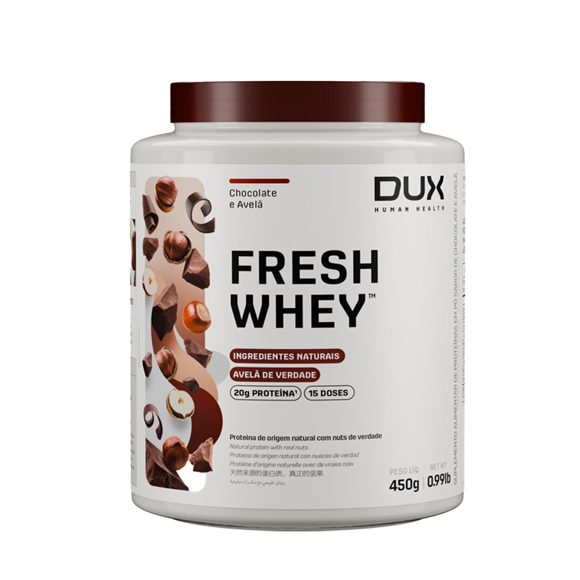 Fresh Whey Chocolate e Avelã
