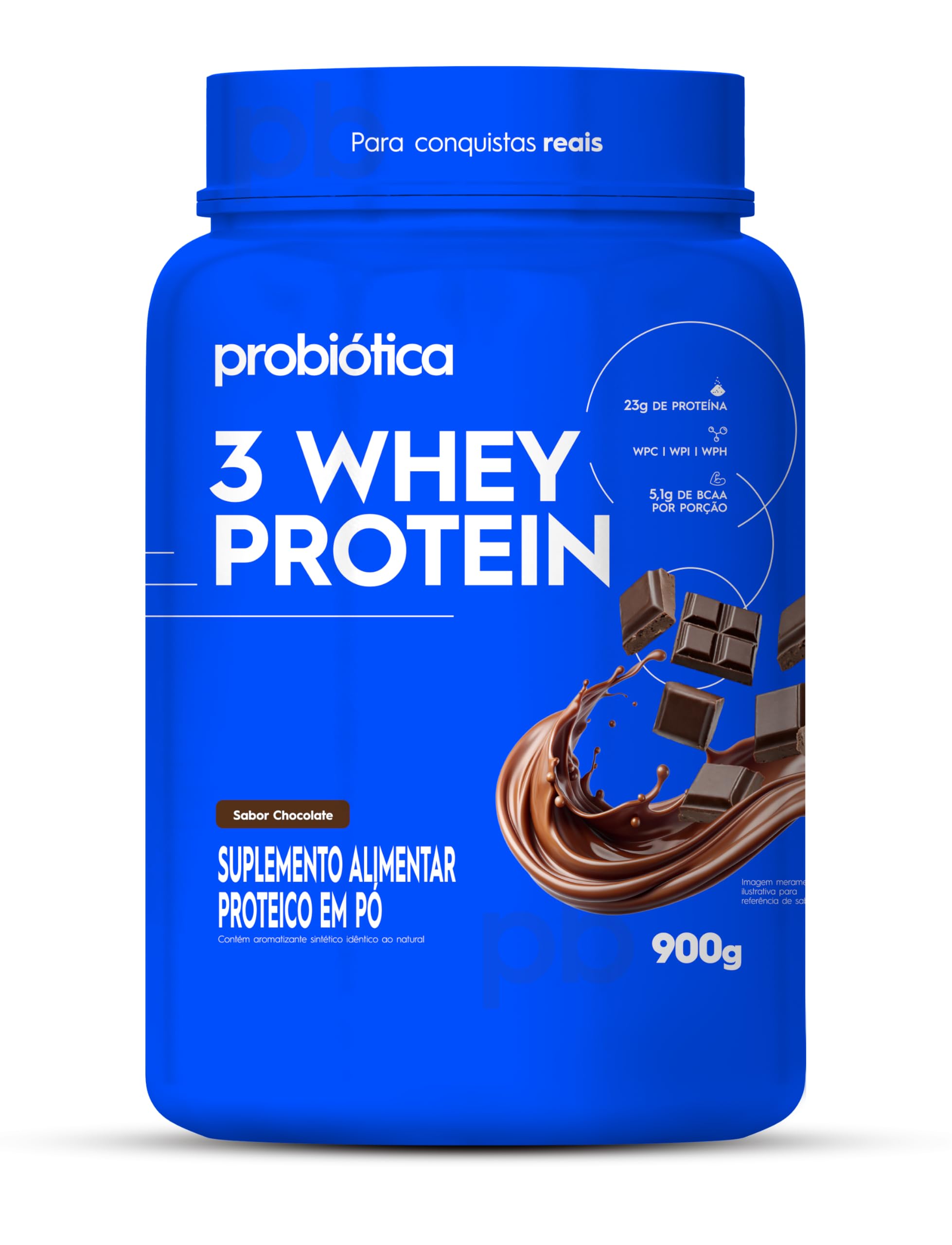 3 Whey Protein Probiótica