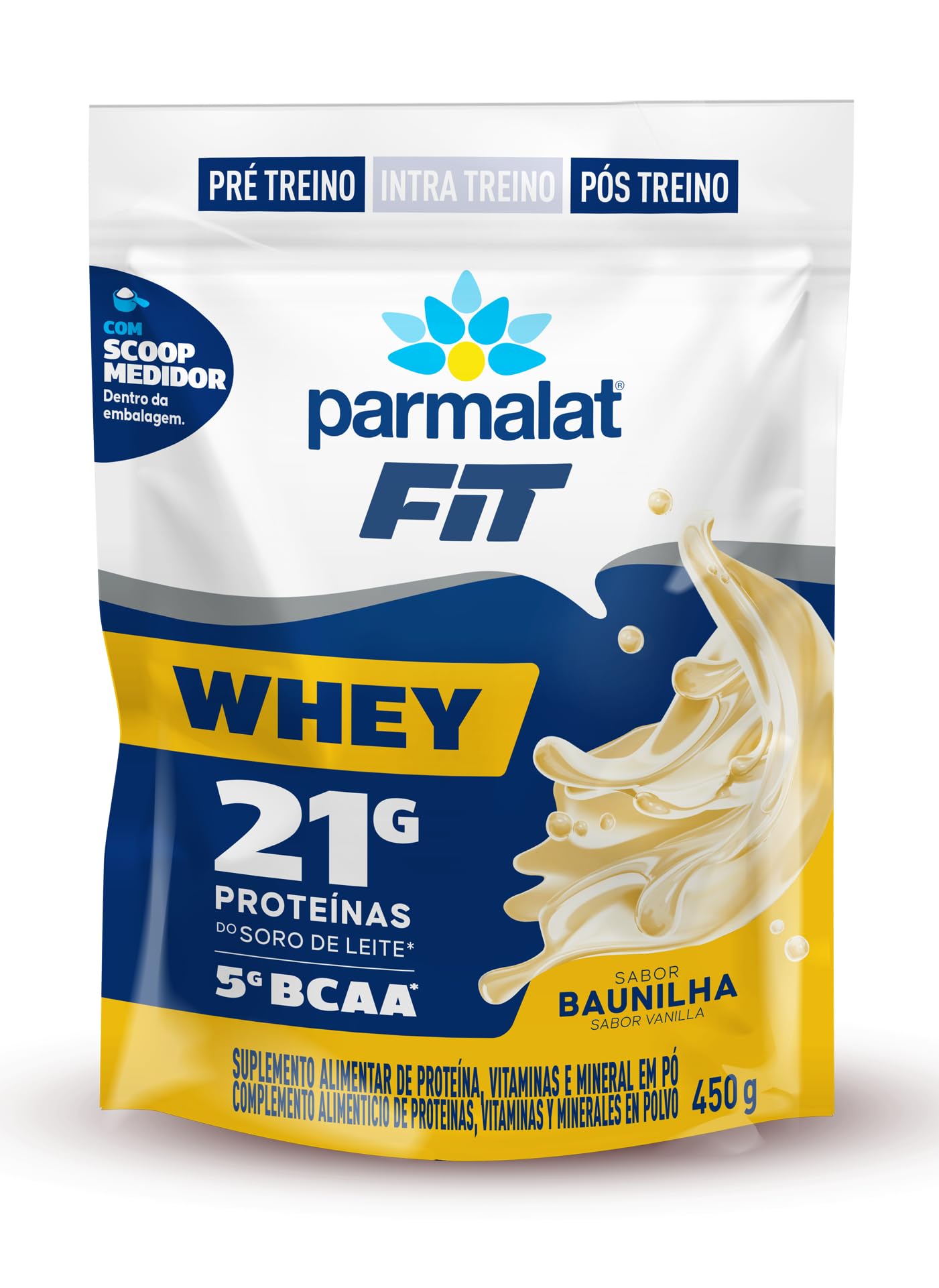 Whey Parmalat Baunilha
