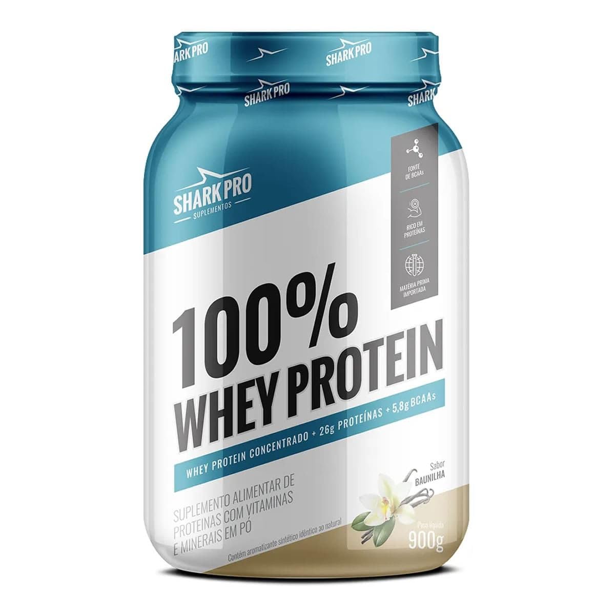 Whey Shark Pro Baunilha