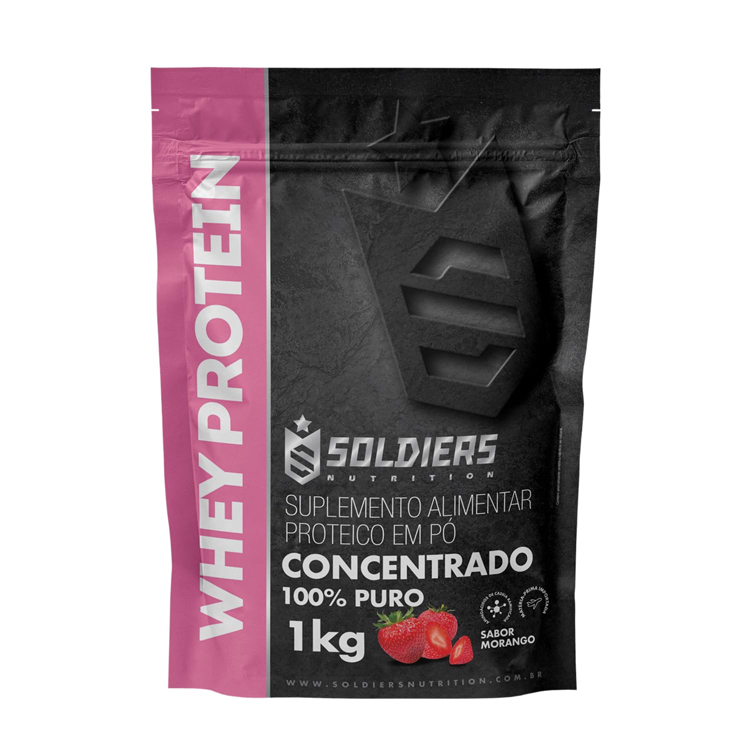 Whey Soldiers Morango