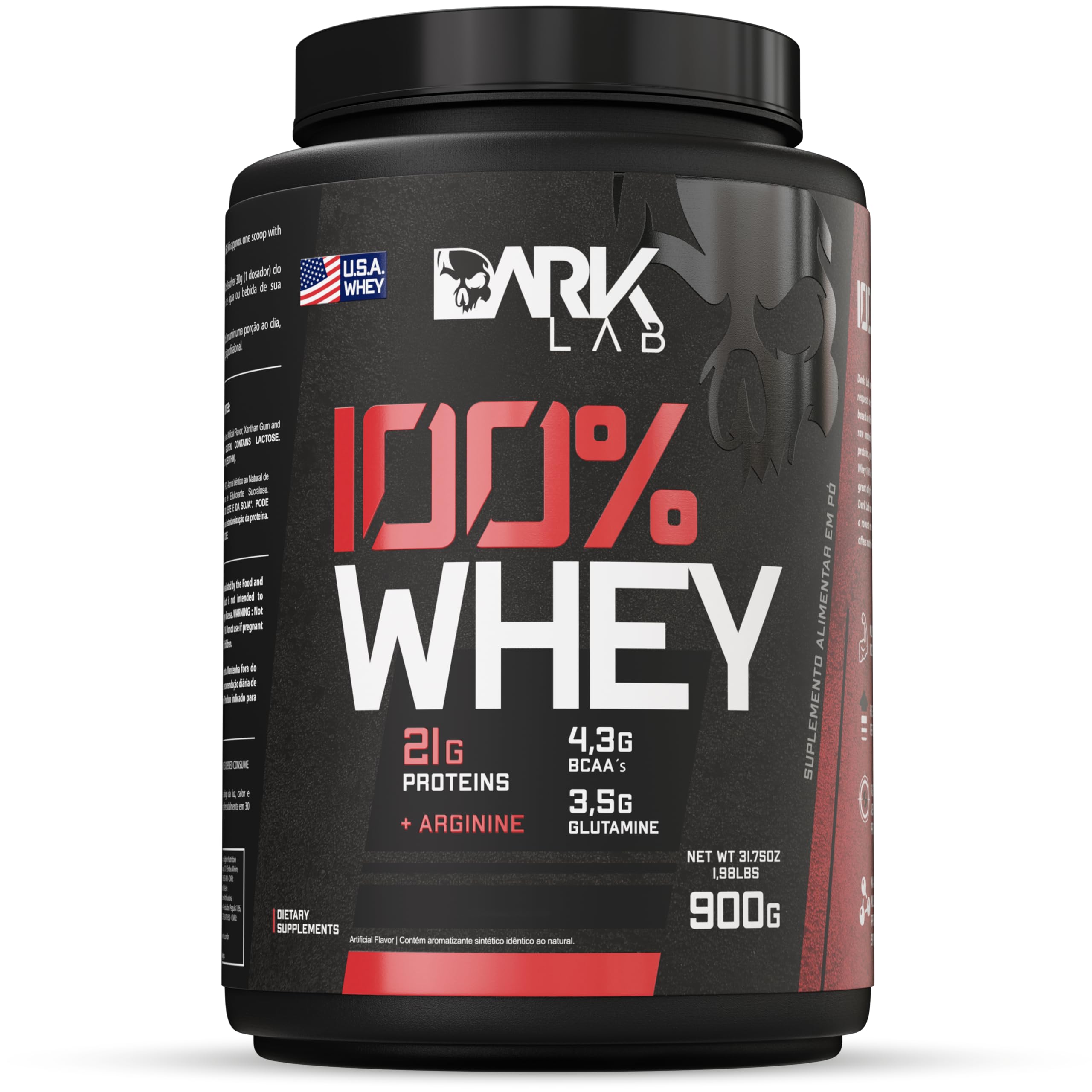 Whey Dark Lab Pote 900g